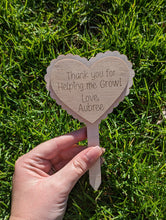 Load image into Gallery viewer, Thank You Plant Stake