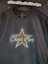 Load image into Gallery viewer, Cheer Mom Gold Star Bling