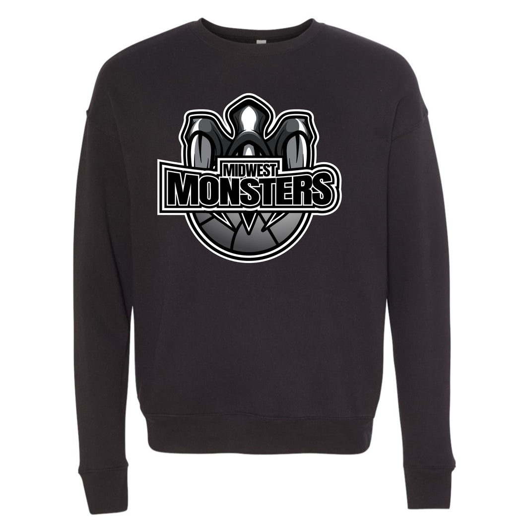 MWM B&W Full Logo Crew Sweatshirt