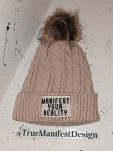 Manifest Your Reality Bold Beanie