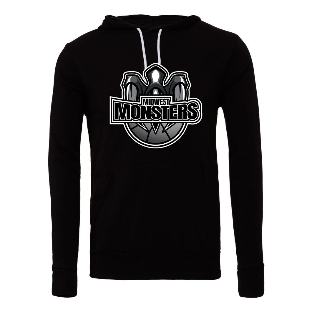 MWM B&W Full Logo Pullover Hoodie