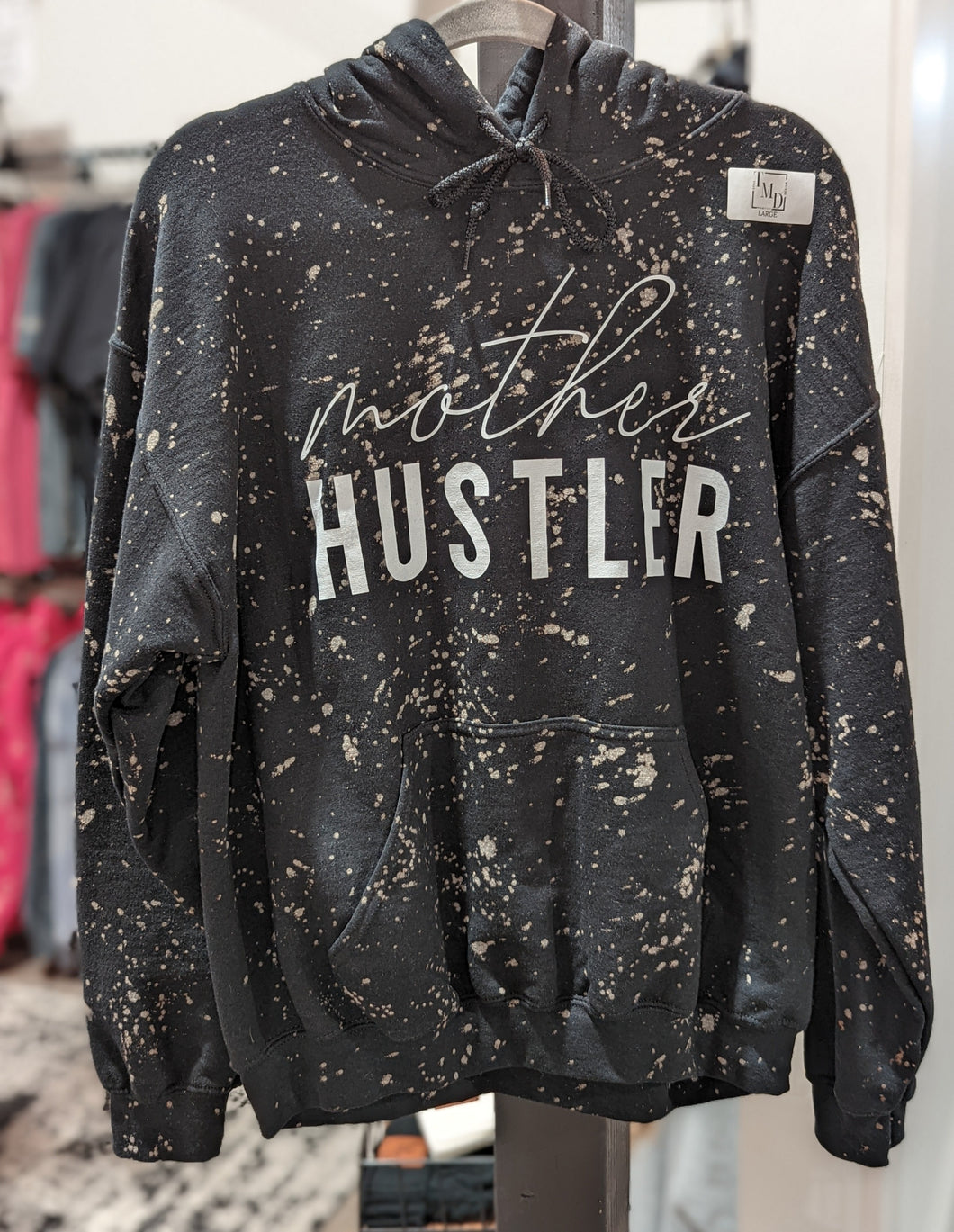 Mother Hustler Acid Wash Hoodie