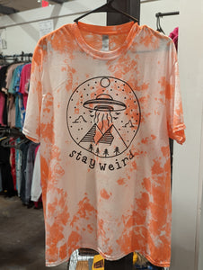 Stay Weird UFO Acid Wash