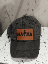 Load image into Gallery viewer, Mama Bolt Ponytail Hat- Charcoal
