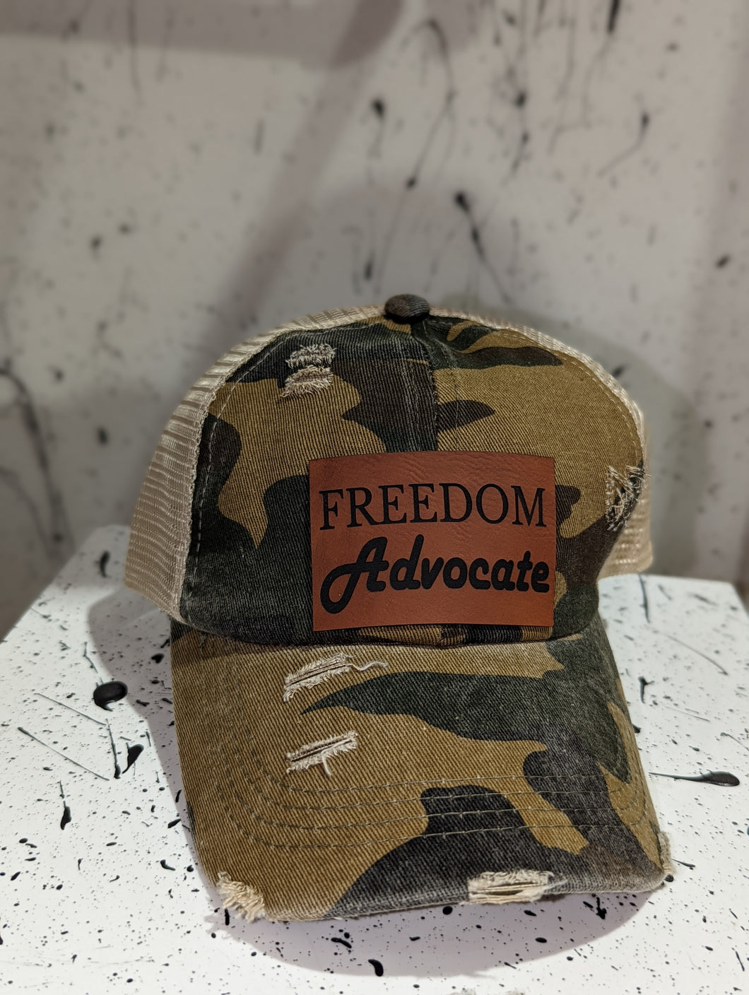 Freedom Advocate Camo Hat