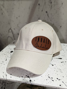 Inhale Exhale Oval Hat