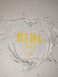 MAMA Smiley Splatter Tee