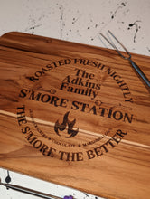 Load image into Gallery viewer, S&#39;more Station Custom Cutting Board
