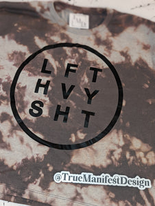 LTF HVY SHT Grey Smoke Crop Top