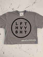 Load image into Gallery viewer, LFT HVY SHT Light Grey Crop Top
