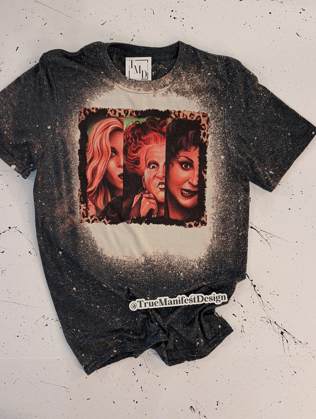 Sanderson Sisters Leopard Acid Wash