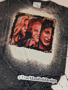 Sanderson Sisters Leopard Acid Wash