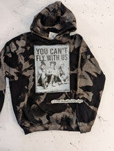 Load image into Gallery viewer, You Can&#39;t Fly With Us Acid Wash Hoodie
