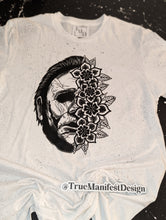 Load image into Gallery viewer, Michael Meyers Floral Splatter Tee
