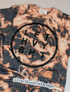 LTF HVY SHT Grey Acid Wash