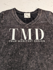 TMD Branded V-Neck Tee