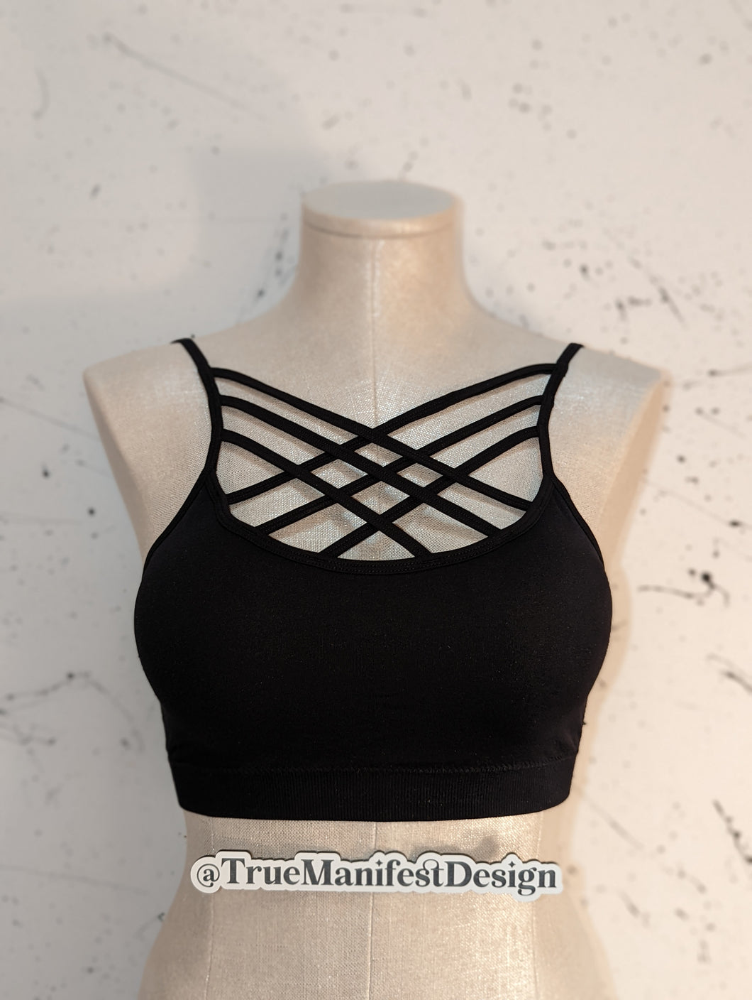 Seamless Triple Criss-Cross Bralette