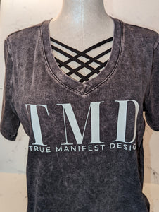 TMD Branded V-Neck Tee