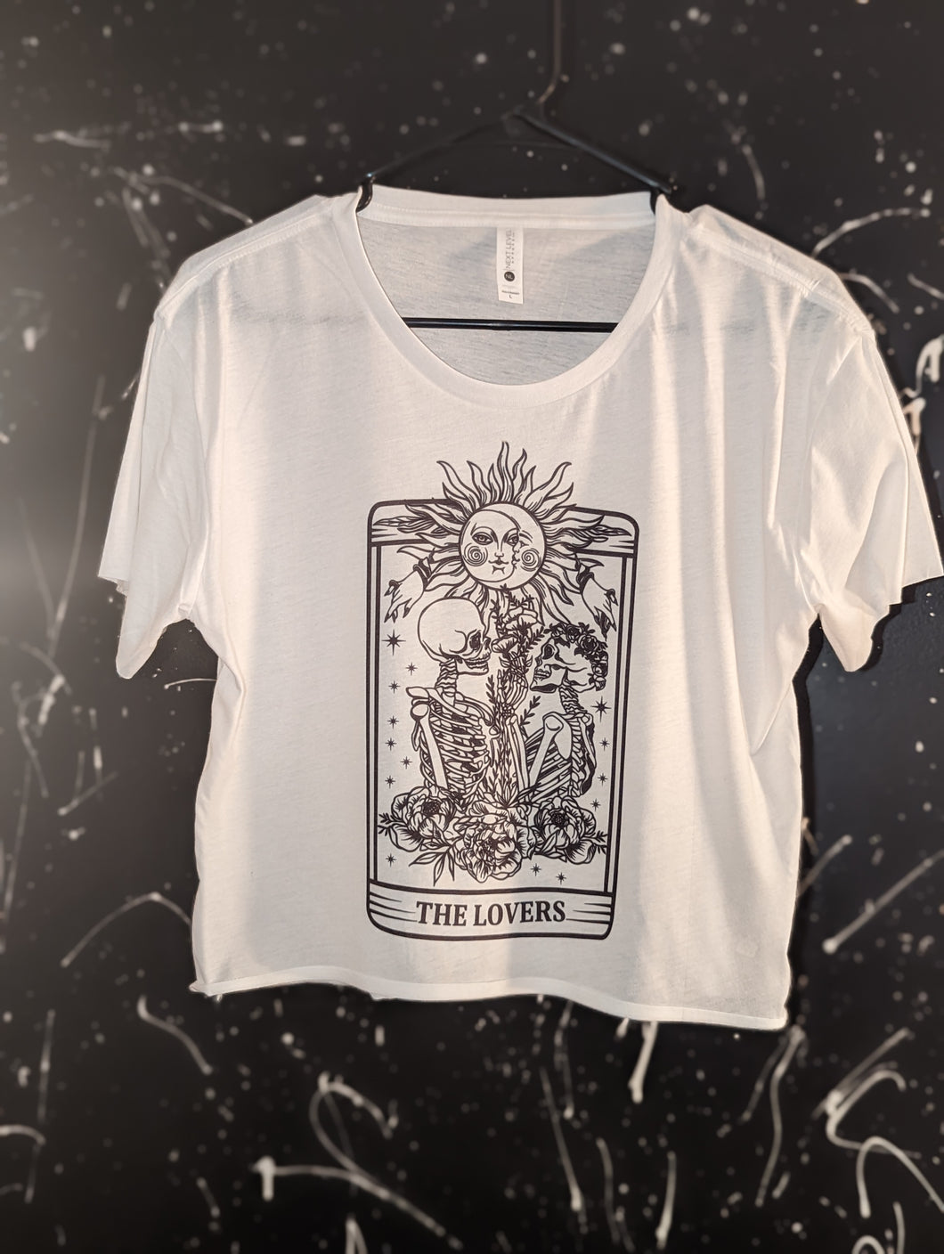 The Lovers Tarot Crop Top