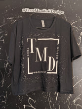 Load image into Gallery viewer, TMD Branded Black Crop
