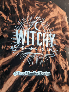 Witchy Woman Reverse Tie Dye