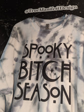 Load image into Gallery viewer, Spooky Bitch Season Tie Dye Sweatshirt
