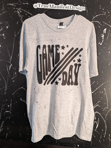 Game Day Splatter Effect Tee