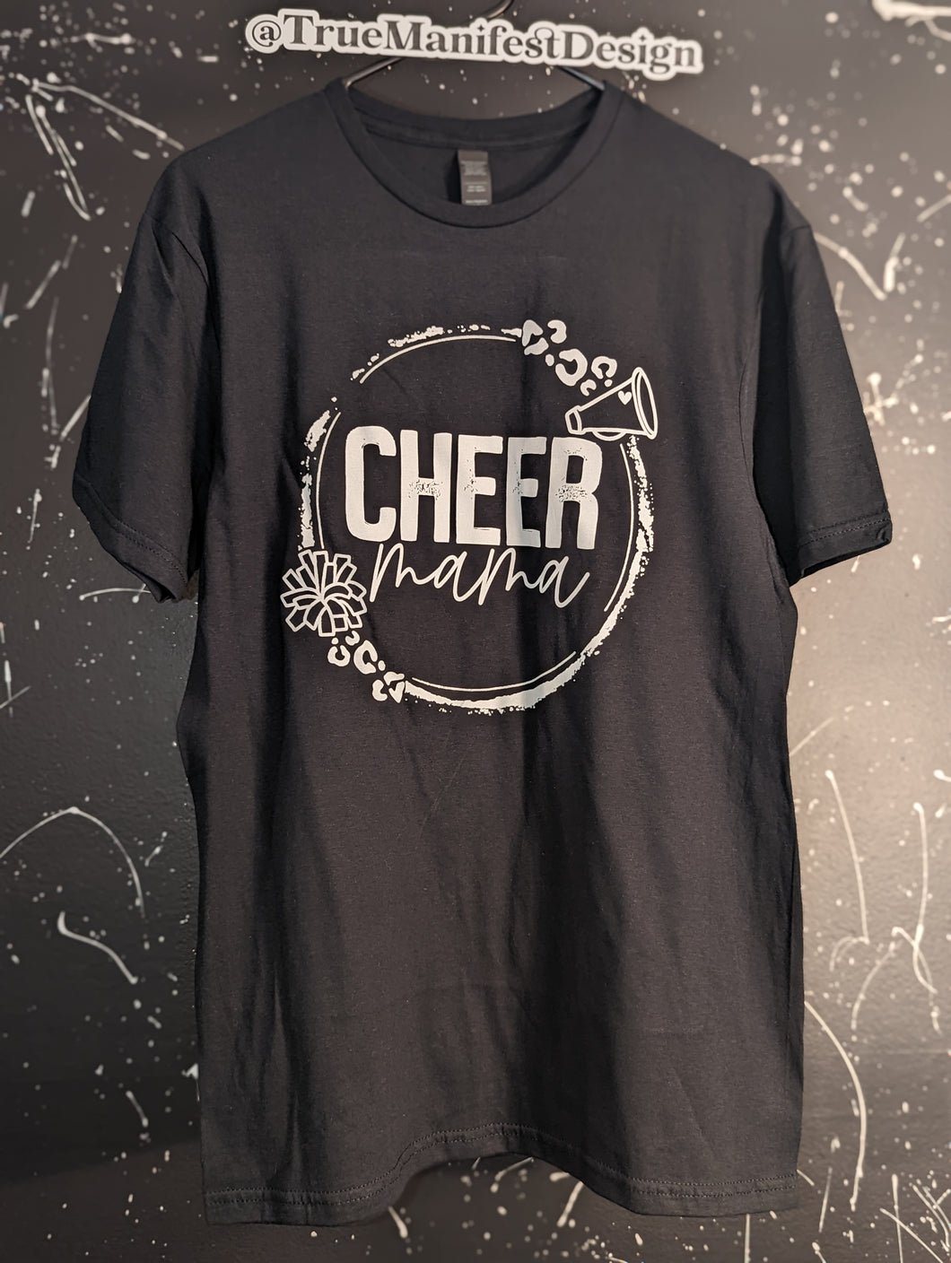 Cheer Mama Leopard Print Tee