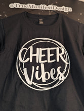 Load image into Gallery viewer, Cheer Vibes Youth Tee
