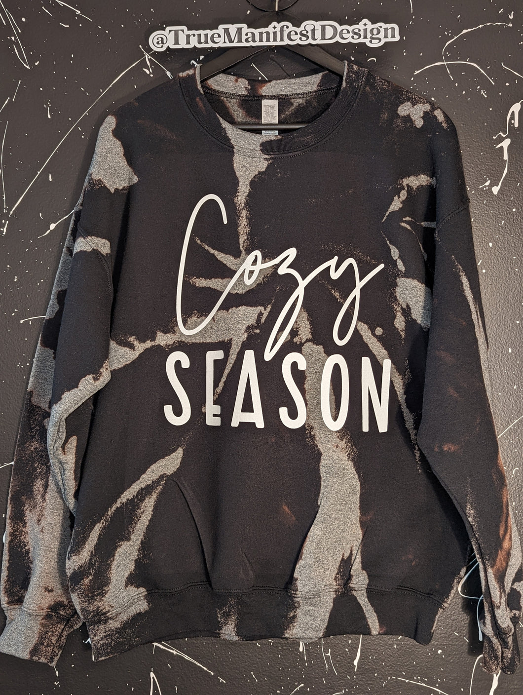 Cozy Season Acid Wash Sweatshirt