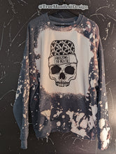 Load image into Gallery viewer, Literally Freezing Skelly Acid Wash Sweatshirt
