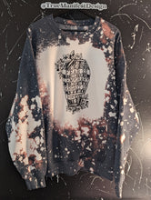 Load image into Gallery viewer, Fear Is Temporary Acid Wash Sweatshirt- Ready To Ship
