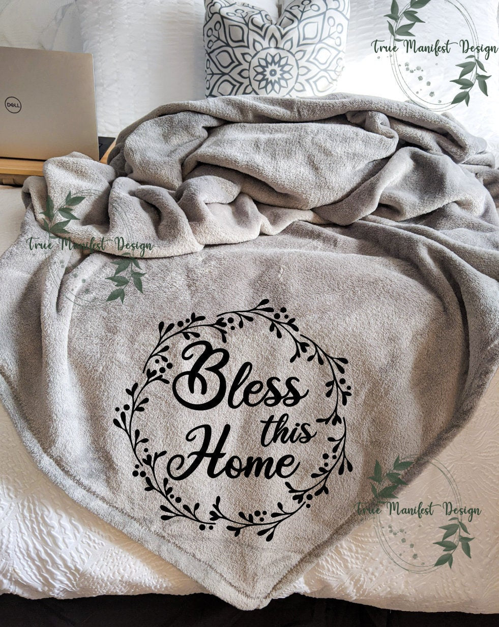 Bless This Home Blanket